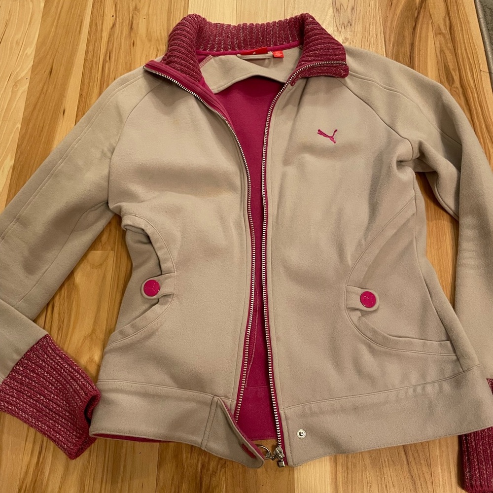 Puma jacket, womens M